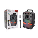 اسپیکر بلوتوثی قابل حمل چمدونی ضد کیو اس zqs-8175w - موبو سنتر