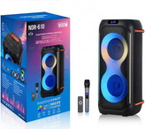 اسپیکر بلوتوثی قابل حمل مدل NdR-610 با صدای قدرتمند و طراحی جذاب - موبو سنتر