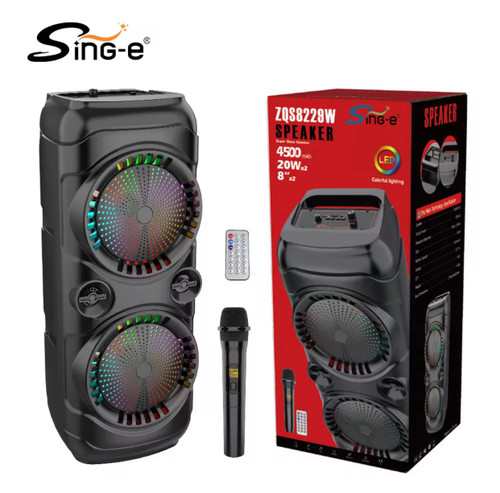 اسپیکر ZQS 8229W با میکروفون بیسیم