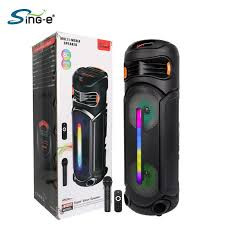 اسپیکر بلوتوثی ایستاده ZQS-8276 مدل چرخدار با دو ووفر 8 اینچ کپی