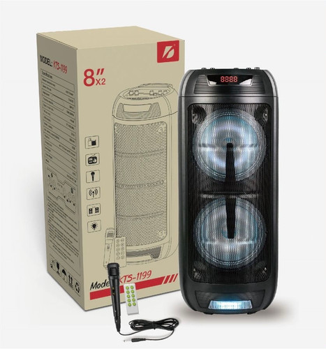 اسپیکر بلوتوثی قابل حمل KTS-1199 با شارژر تایپ C