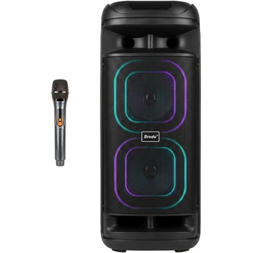 اسپیکر پارتی باکس قابل حمل به همراه میکروفن مدل Brodu BTS-2261