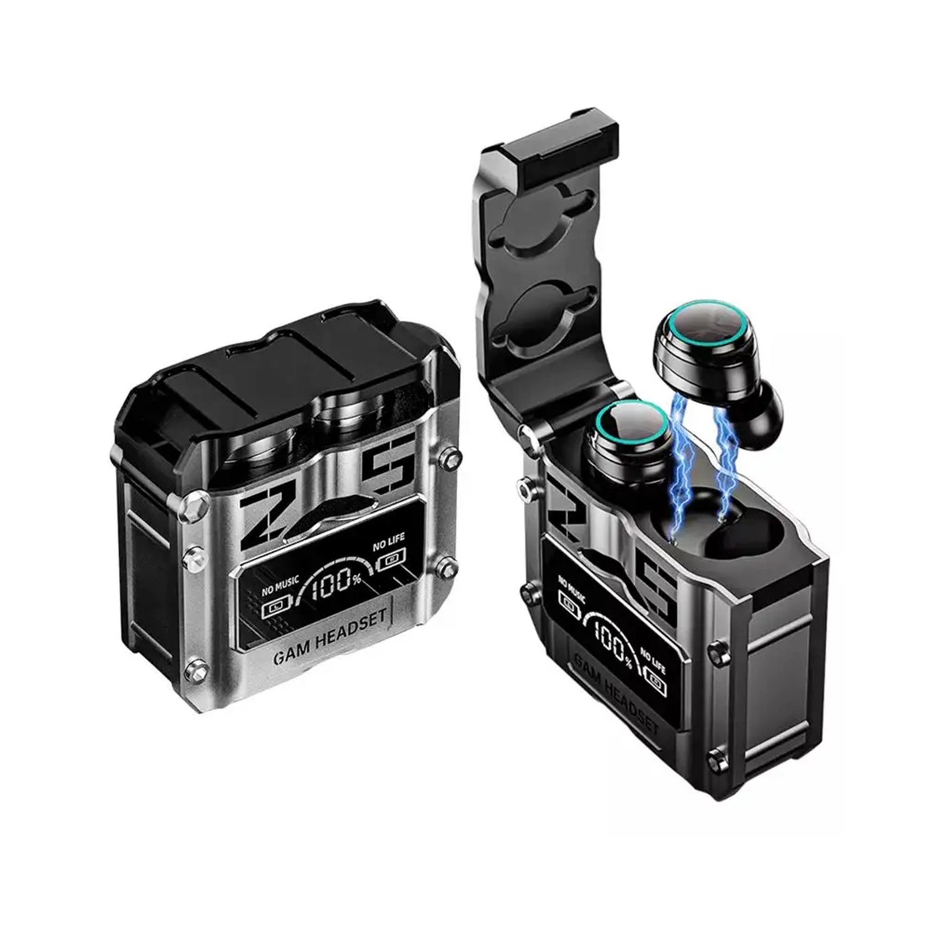 ایرپاد M25 | هندزفری بلوتوثی M25 ENC پرو گیمینگ با نمایشگر LED و Type-C