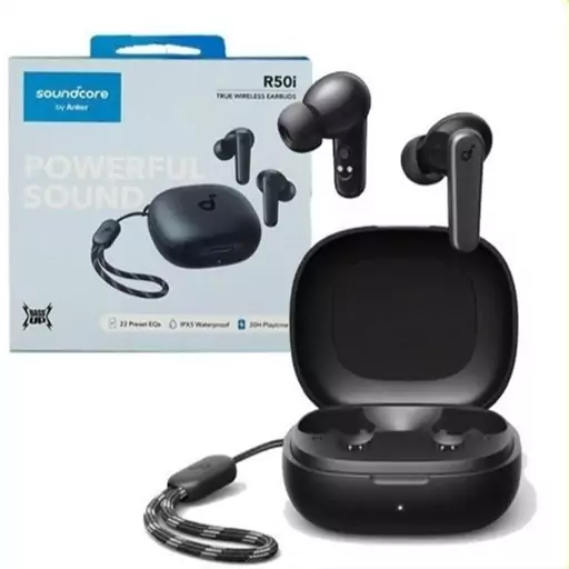 ایرپاد R50i | هندزفری بلوتوثی Anker Soundcore R50i با بیس قدرتمند و شارژدهی بالا اصلی