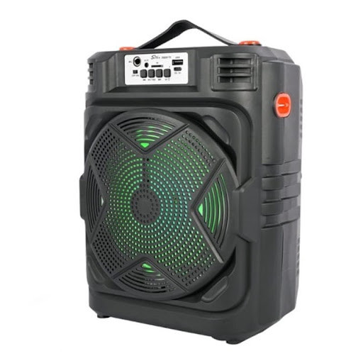 اسپیکر بلوتوثی شارژی ZQS 8178 با میکروفون، ریموت و رقص نور LED