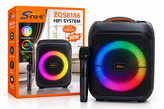 اسپیکر بلوتوثی قابل حمل Sing-e مدل ZQS8186 با میکروفون بیسیم
