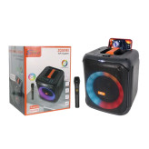 اسپیکر بلوتوثی قابل حمل Sing-e مدل ZQS8180 با میکروفون بیسیم