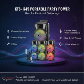 اسپیکر بلوتوثی قابل حمل کیتیاس مدل KTS-1745